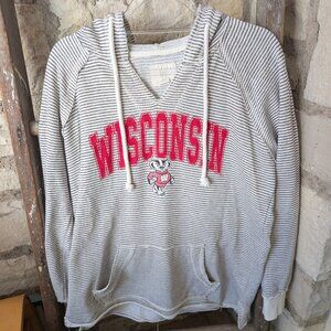 Blue 84 U of Wisconsin Hoodie Women's XL | Vintage look | Bucky | Go Badgers!